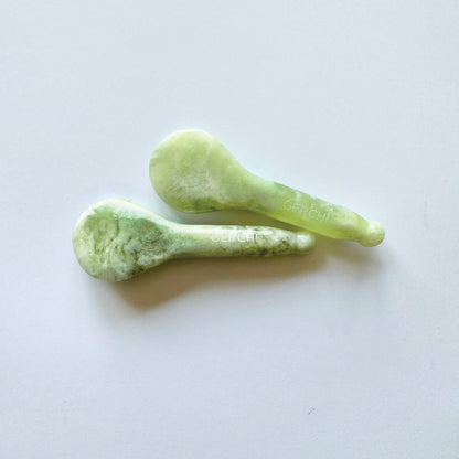 Jade Bojin Gua Sha Spoon